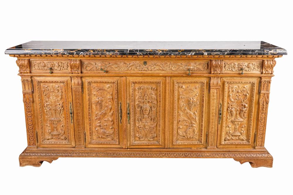 RENAISSANCE-STYLE MARBLE-TOP