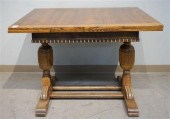 RENAISSANCE STYLE OAK REFECTOR