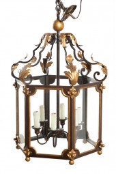 RENAISSANCE STYLE PARCEL GILT