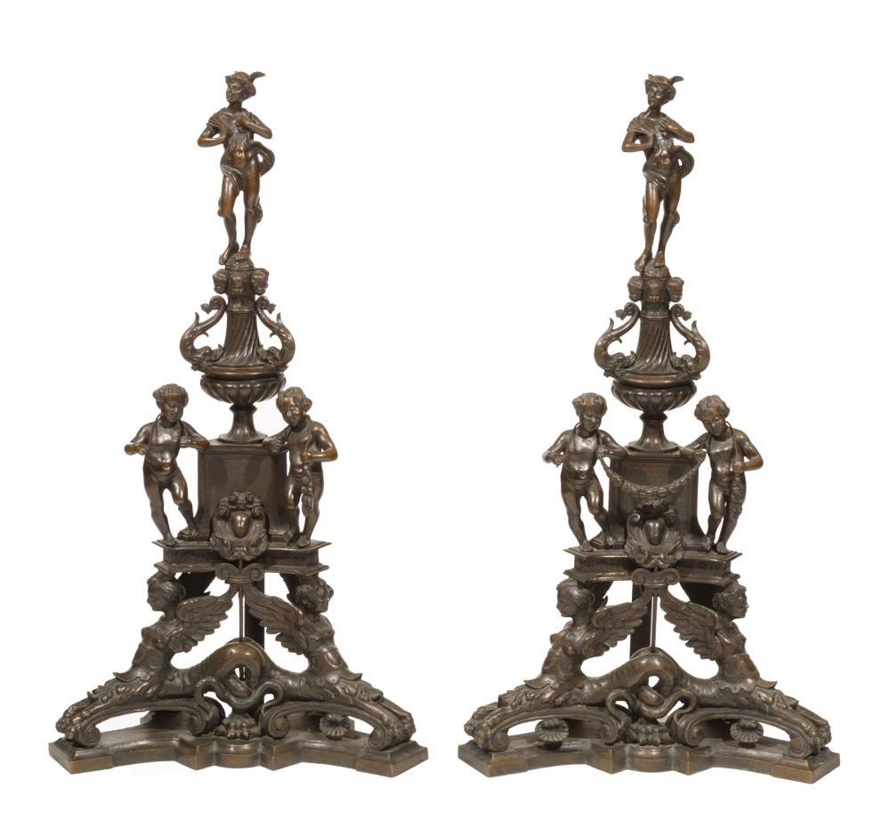 RENAISSANCE-STYLE PATINATED