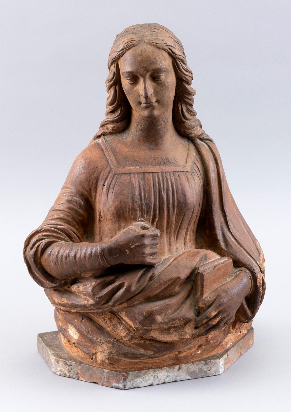 RENAISSANCE-STYLE TERRACOTTA BUST
