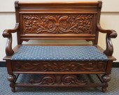RENAISSANCE STYLE WALNUT HINGE