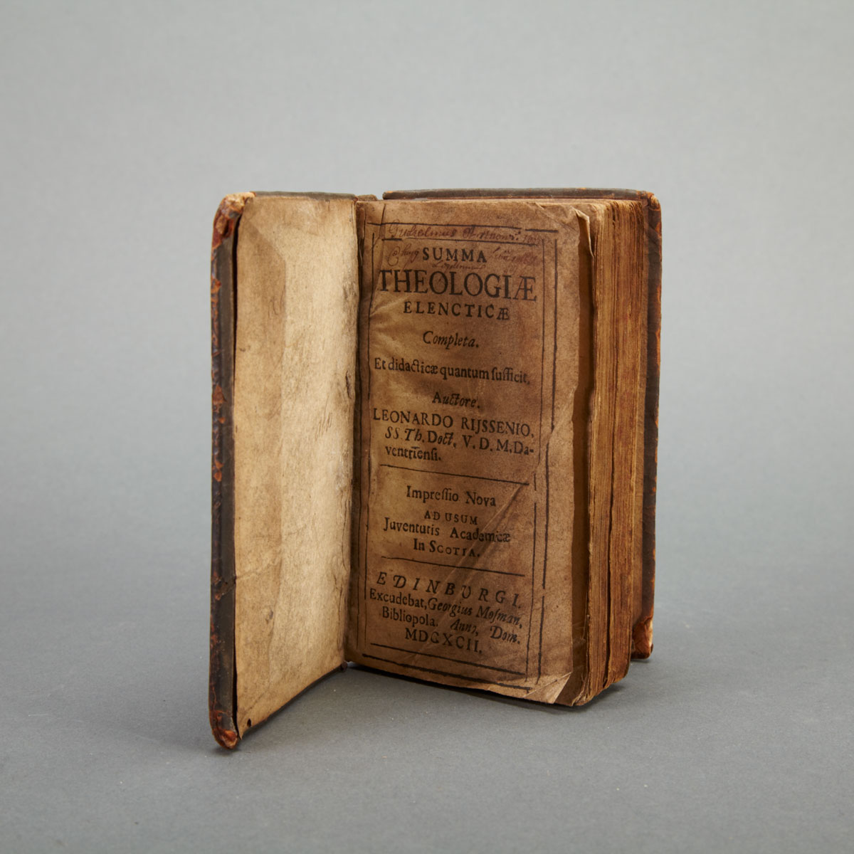 Renaissance Theological Text: Summa