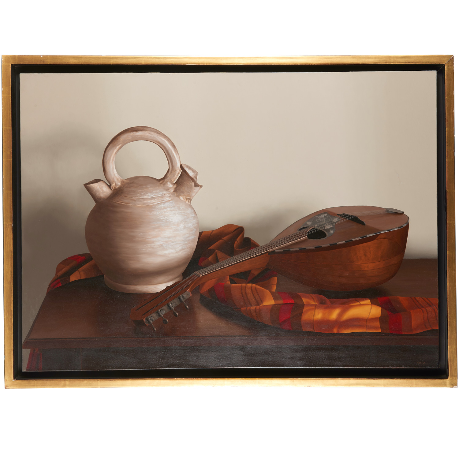 RENATO MEZIAT, OIL ON CANVAS,