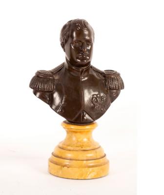 Renault bust of Napoleon in bronze,