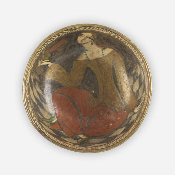 René Buthaud. Bowl. c. 1925, glazed