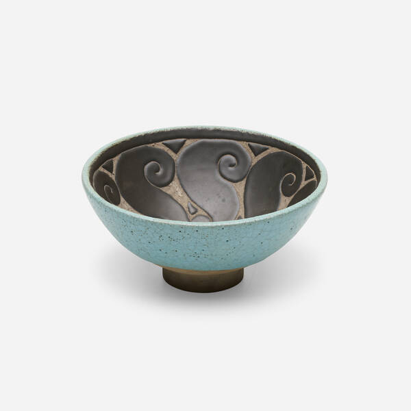 René Buthaud. Bowl. c. 1930, glazed