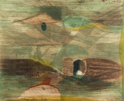 RENE CARCAN UNTITLED ABSTRACT
