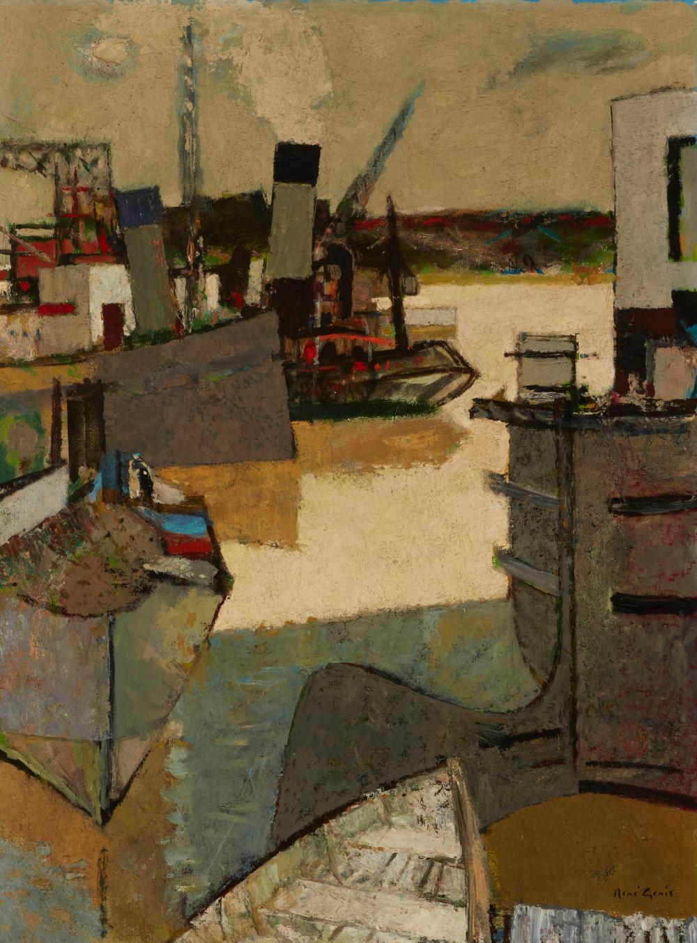 RENE GENIS (1922-2004), "LES