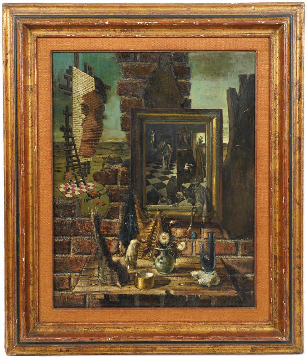 RENE HONSOUL 'L'ATELIER' O/B