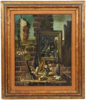 RENE HONSOUL 'L'ATELIER' O/B P