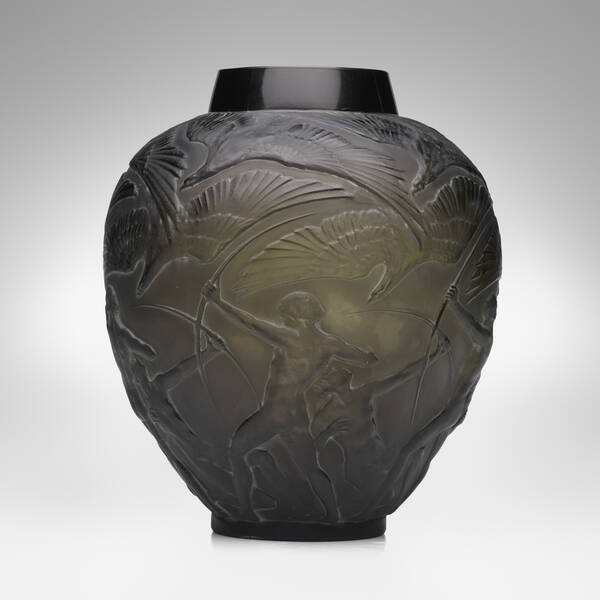 René Lalique. Archers vase. c.