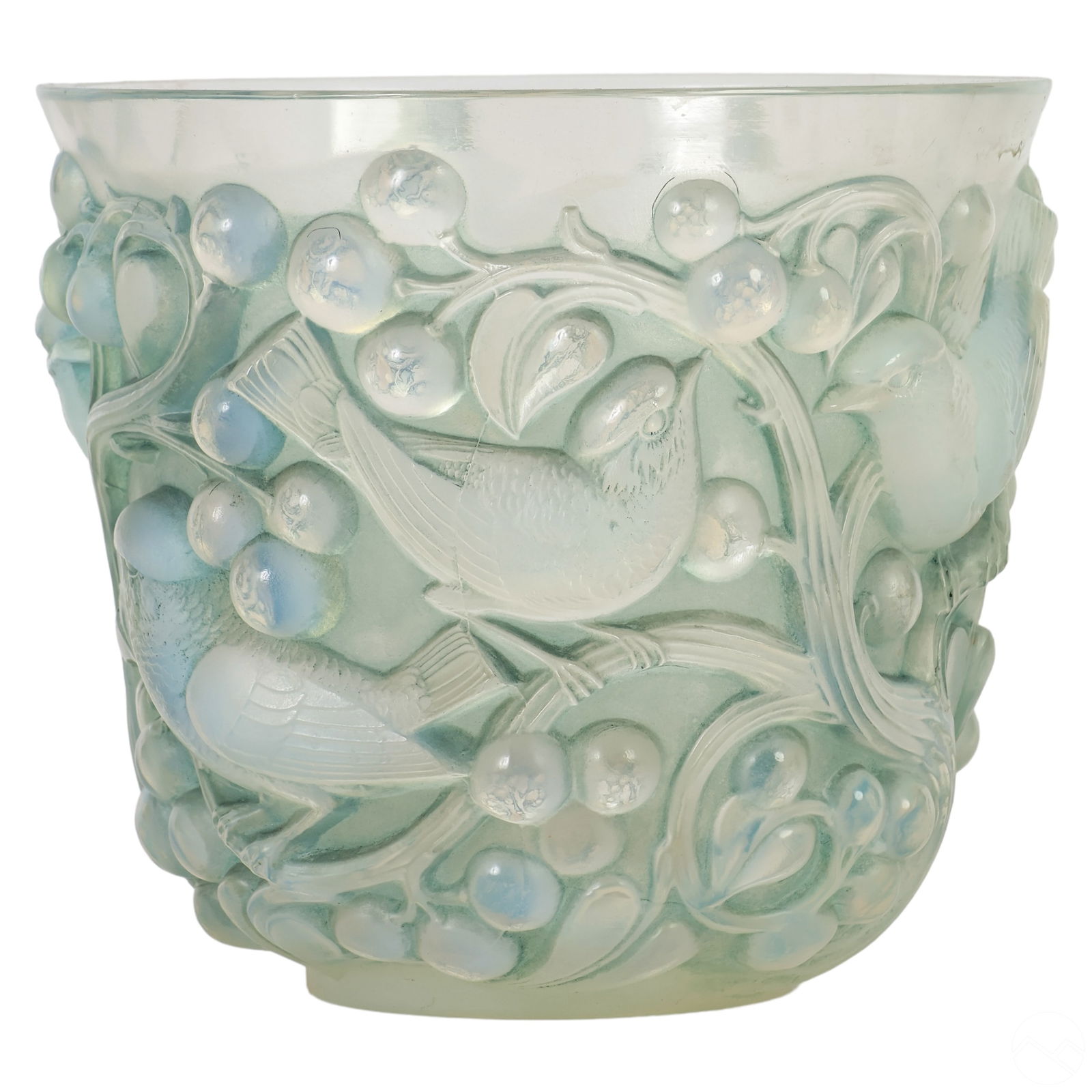 RENE LALIQUE AVALON OPALESCENT BLUE
