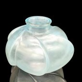 RENE LALIQUE CRYSTAL VASE, PER