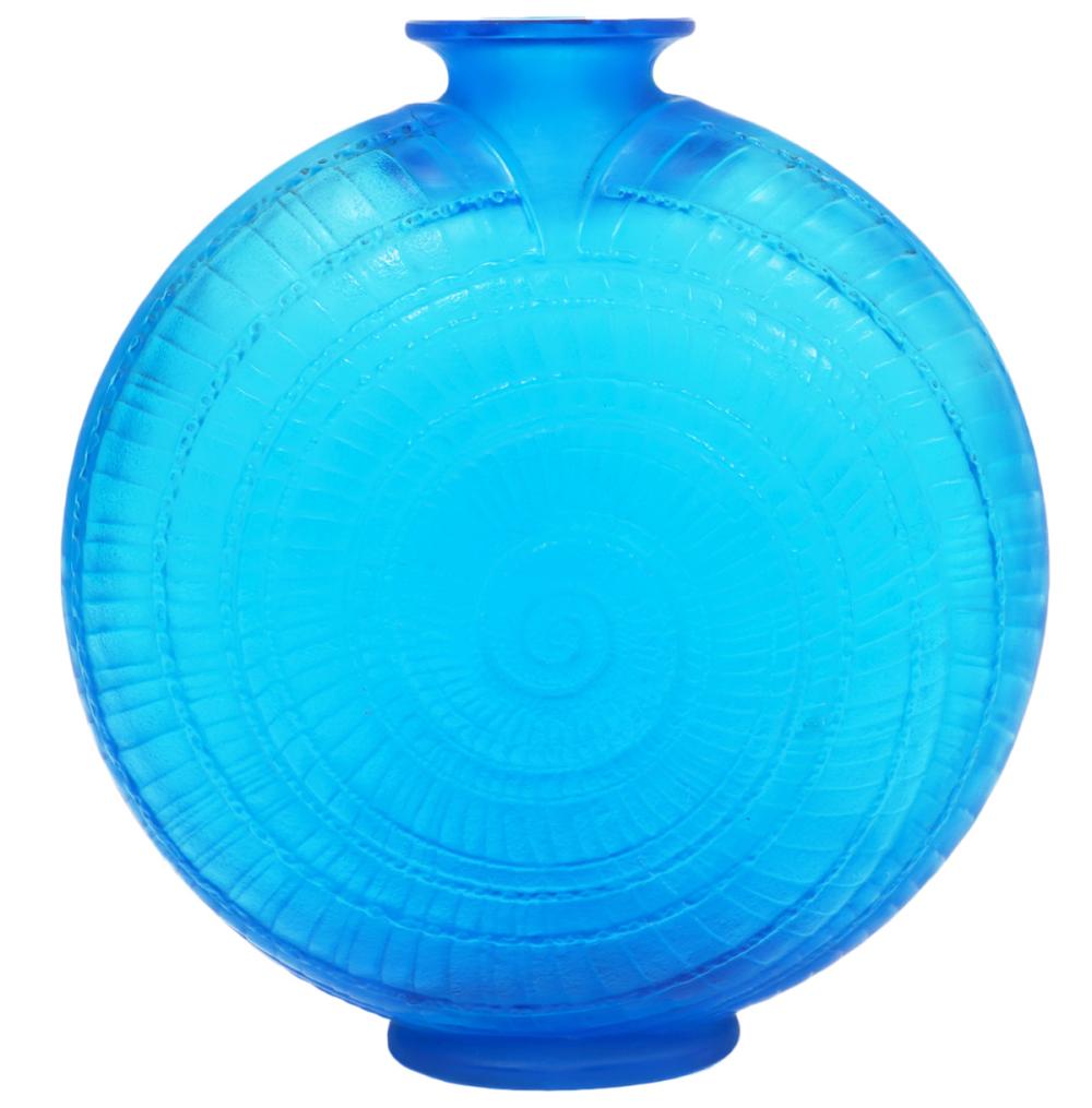 RENE LALIQUE DEEP BLUE 'ESCARGOT'