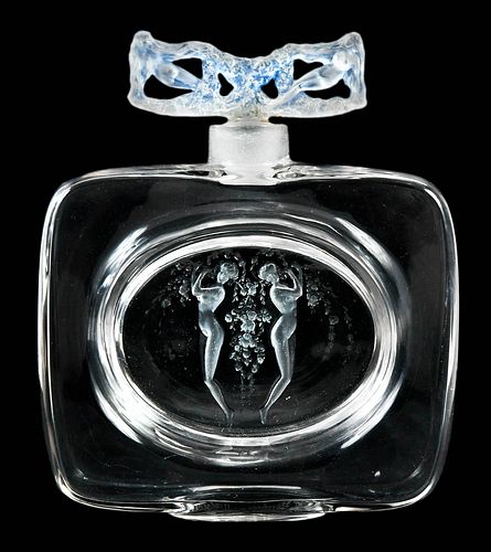 RENE LALIQUE "DEUX FIGURINES