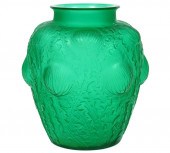 RENE LALIQUE 'DOMREMY' EMERALD
