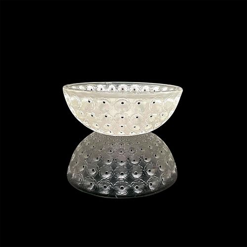 RENE LALIQUE GLASS BOWL, NEMOURS