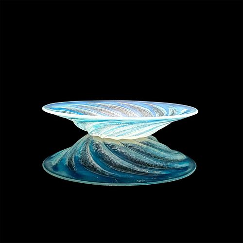 RENE LALIQUE GLASS BOWL, POISSONS
