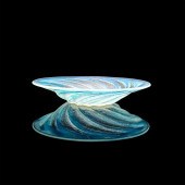 RENE LALIQUE GLASS BOWL, POISS