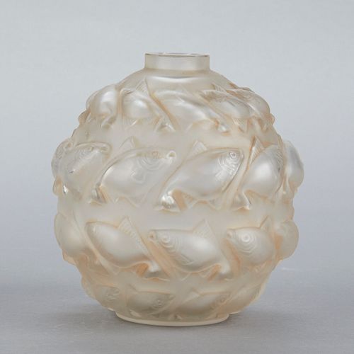 RENE LALIQUE GLASS CAMARET FISH