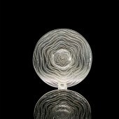 RENE LALIQUE LARGE GLASS PLATE