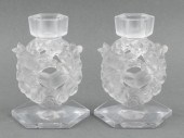 RENE LALIQUE "MESANGES" CANDLE