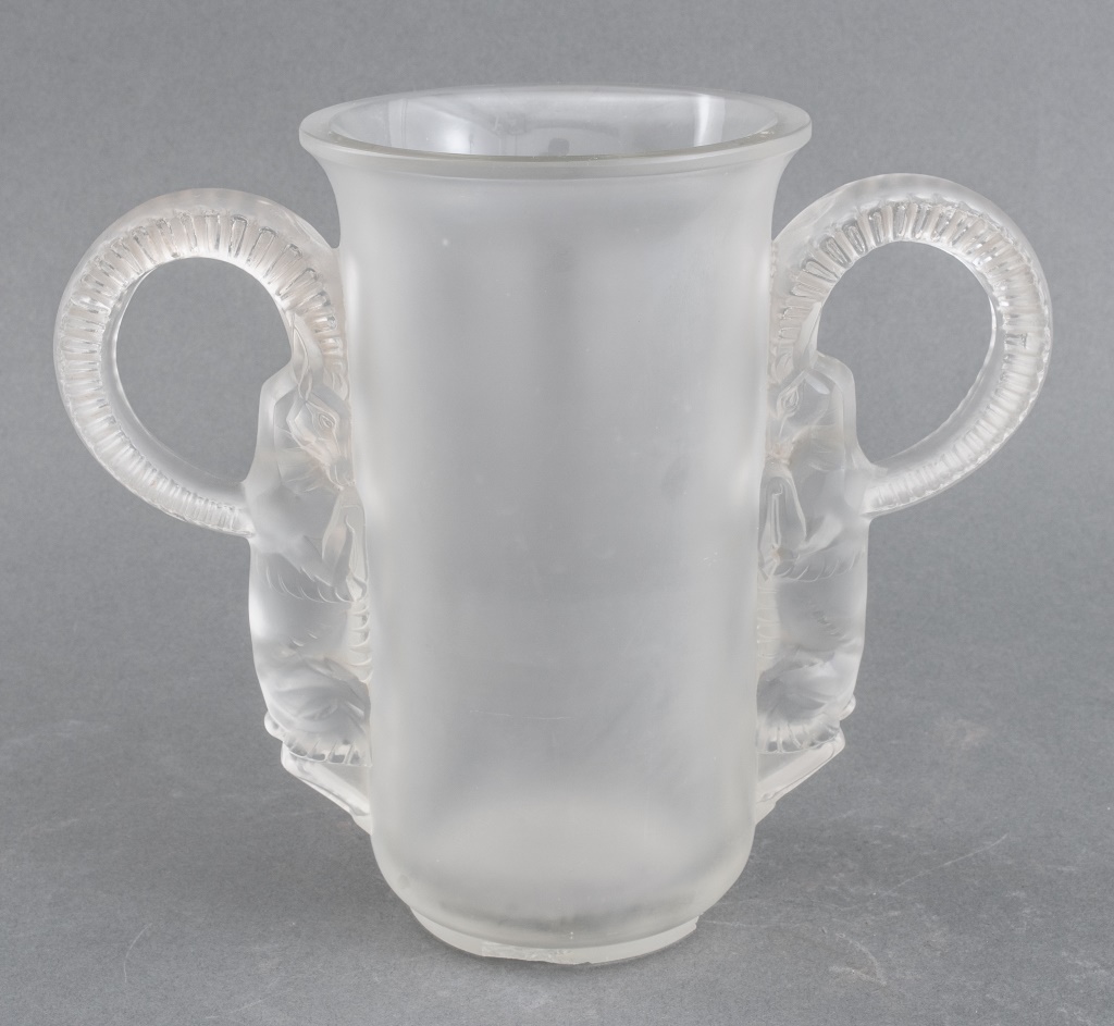 RENE LALIQUE "THIBET" VASE, 1931