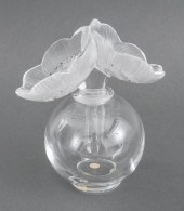 RENE LALIQUE "VASE DEUX ANEMON