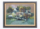 RENE MARGOTTON "PAYSAGE AU CHE