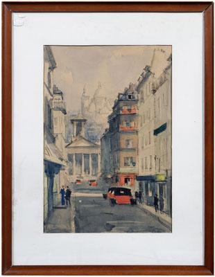 Rene Maxime Choquet watercolor