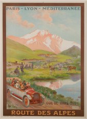 RENE PEAN LITHOGRAPH POSTERREN