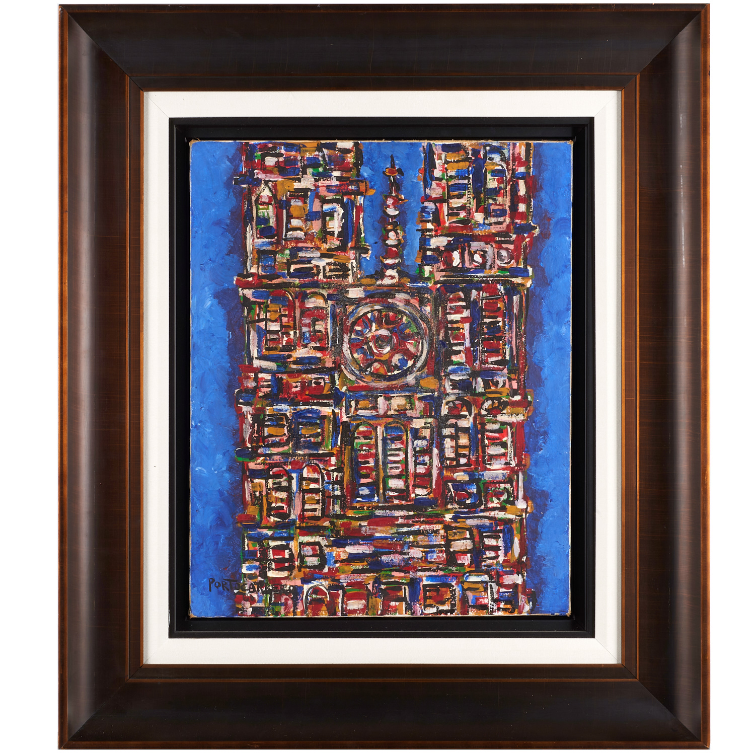 RENE PORTOCARRERO (ATTRIB.), OIL ON