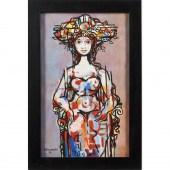 RENE PORTOCARRERO, GOUACHE ON