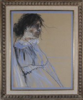 RENE RICKABAUGH PASTEL AND PEN