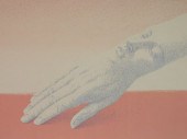 RENEE MARGRITTE LITHOGRAPHRene