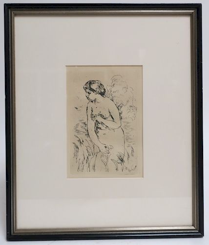 RENOIR "BAIGNEUSE DEBOUT"
