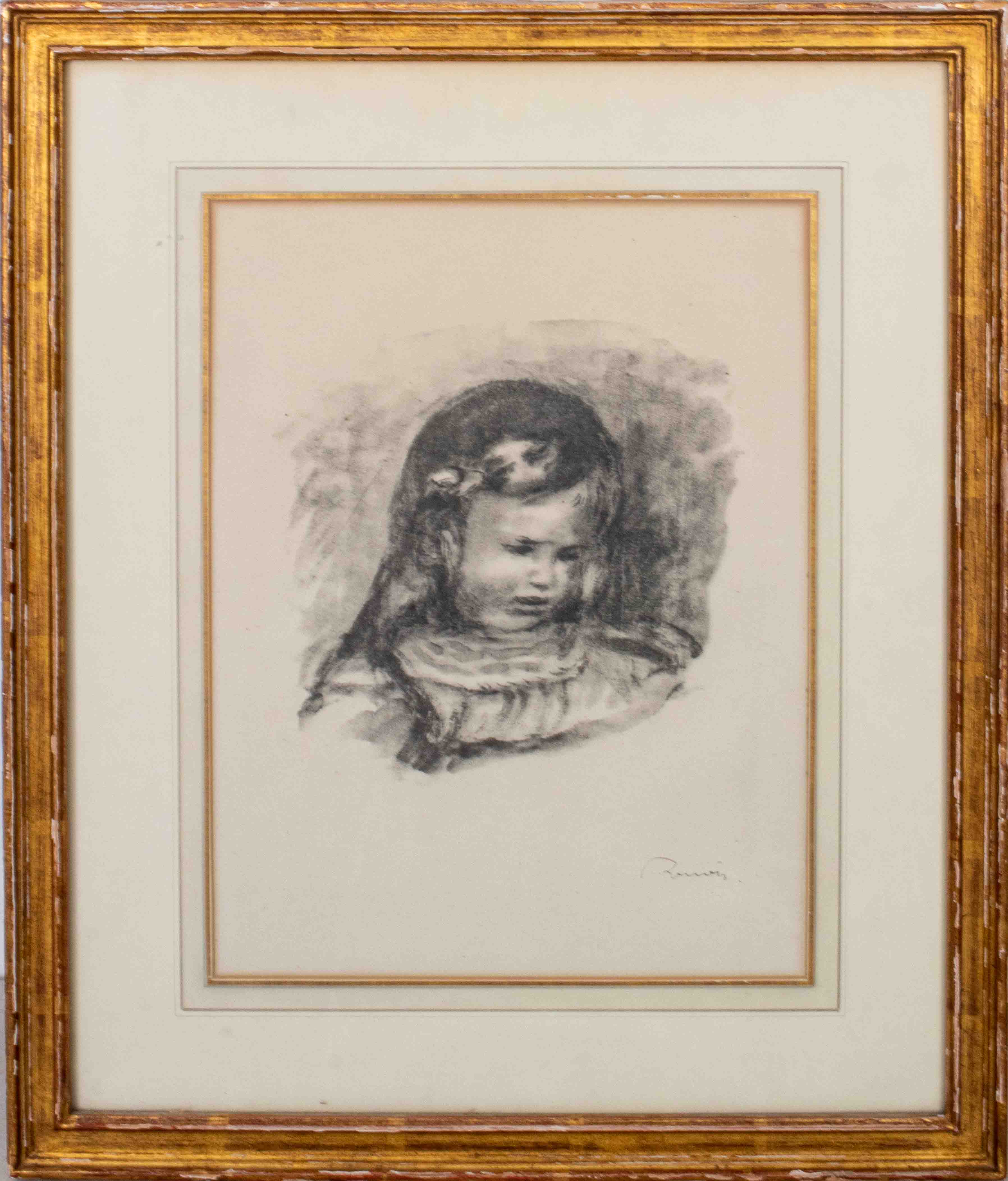 RENOIR "CLAUDE RENOIR LA TETE
