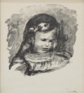 RENOIR (D.1919) LITHOGRAPH POR