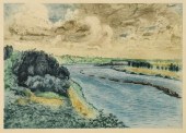 RENOIR ETCHING, CHALANDS SUR L
