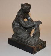 RENOIR SIGNED TERRA COTTA SCUL
