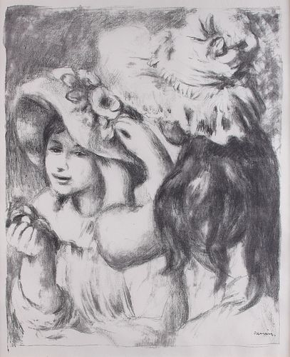 RENOIR "THE HAT PIN"