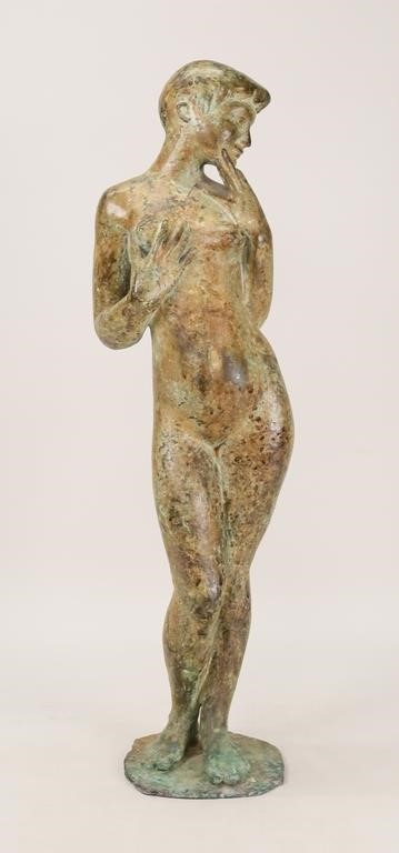 RENZO BARALDI BRONZE STANDING