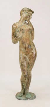 RENZO BARALDI BRONZE STANDING