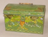 REPAINTED DOMED TOP TIN DOCUME