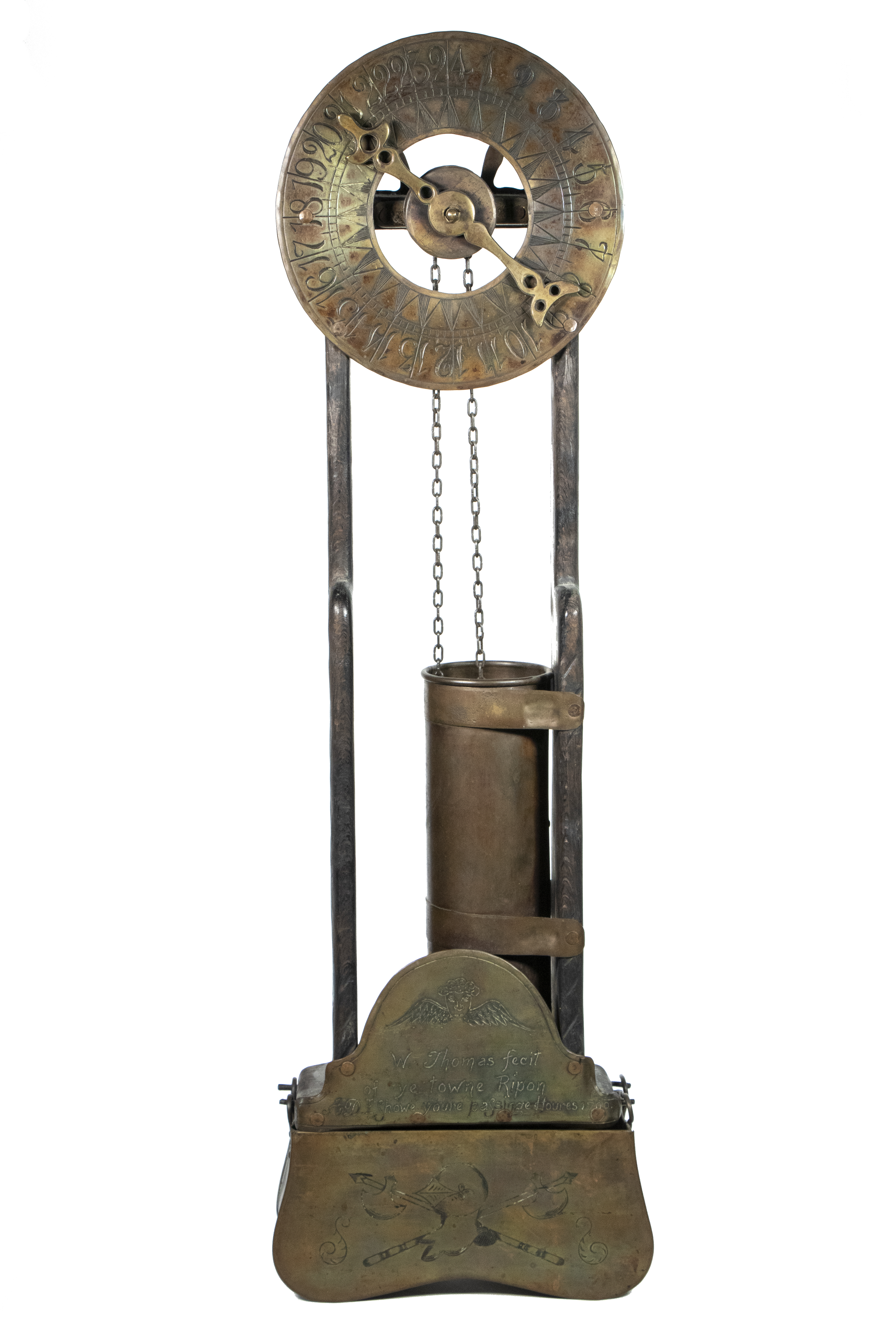 REPLICA 1700 WEIGHT DRIVEN CLOCK