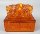 REPLICA AMBER GLASS SEAL OF 'H