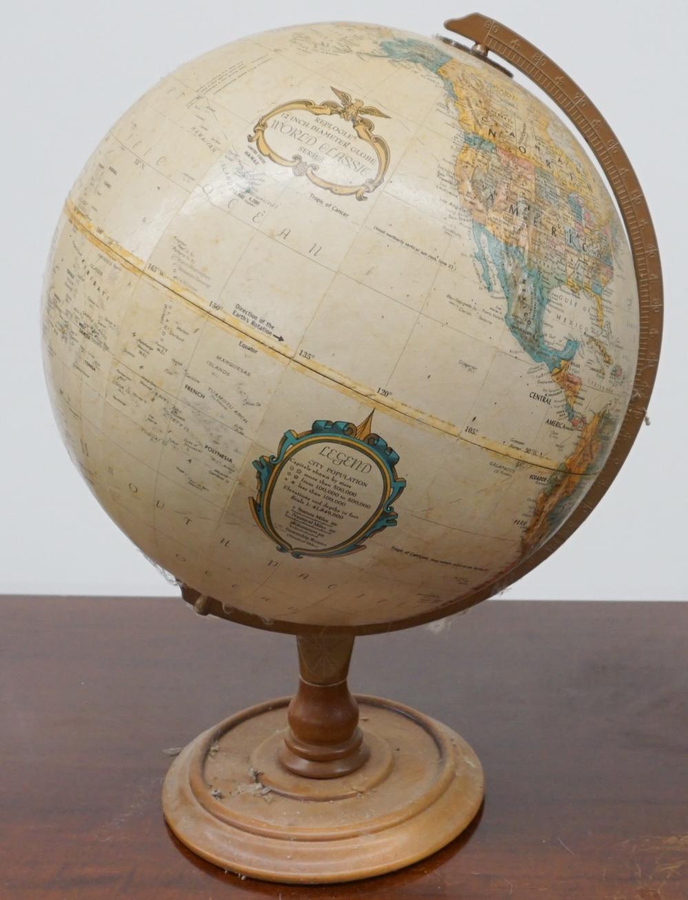 REPLOGLE 12-INCH WORLD