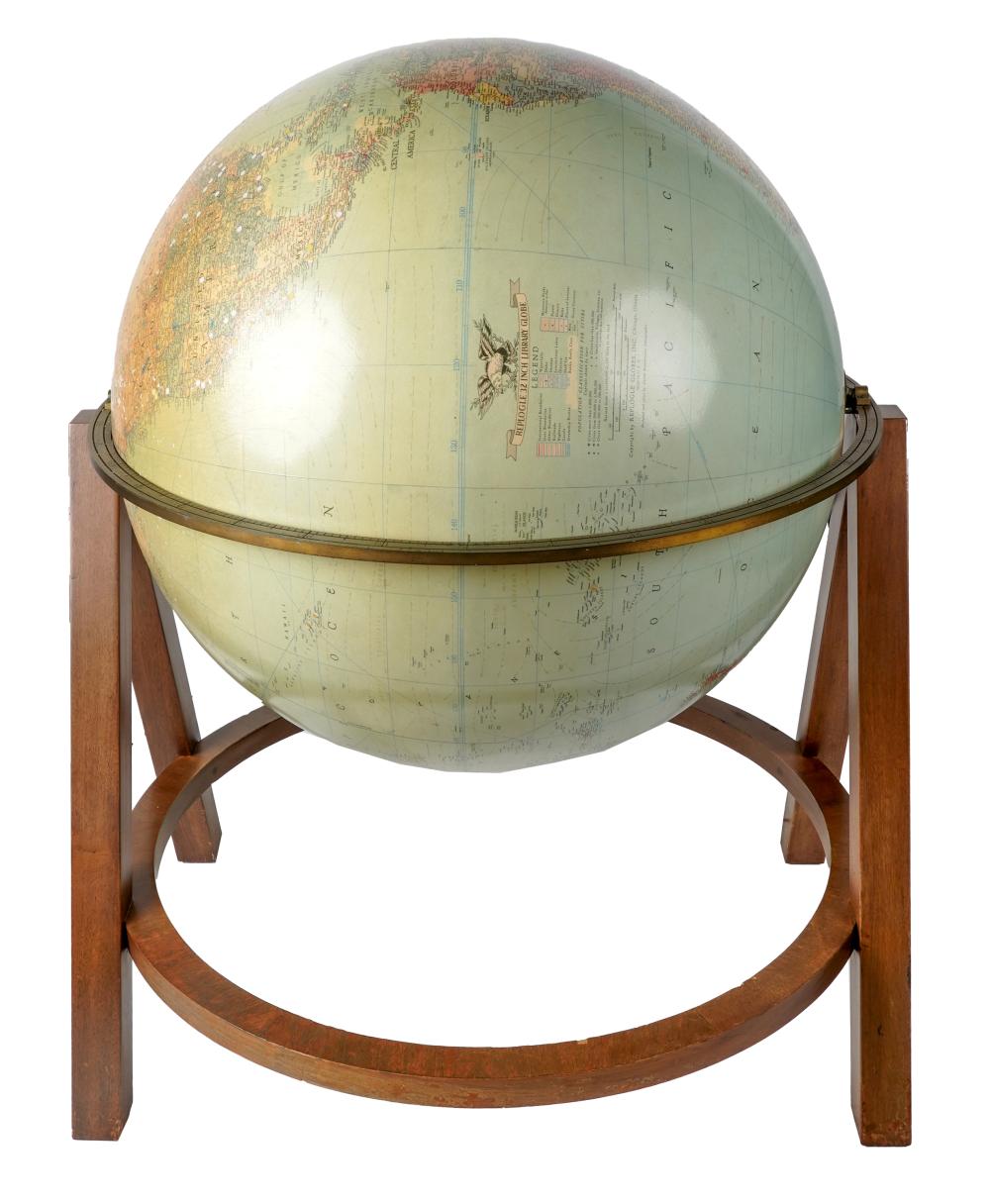 REPLOGLE 32-INCH LIBRARY GLOBEon