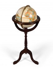 REPLOGLE TERRESTRIAL GLOBE ON